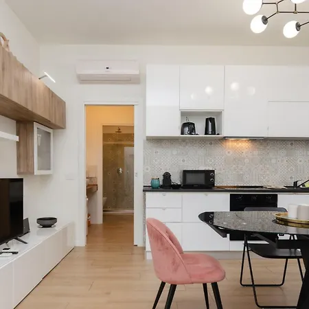 Vivimihome Modern Flat Bosco Verticale Апартаменты Милан