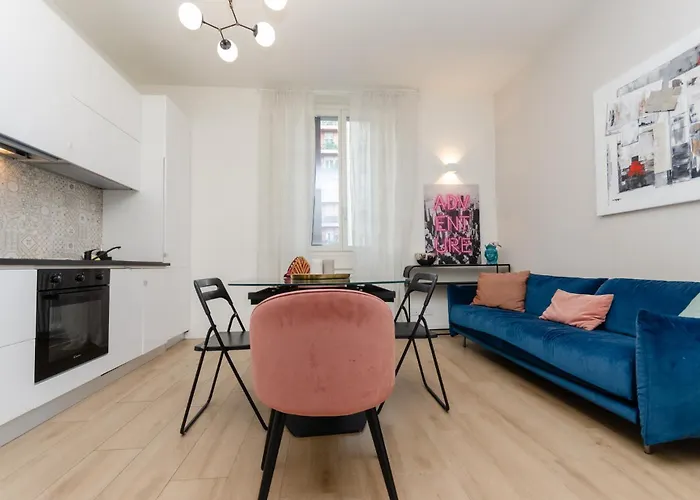 Apartment Vivimihome Modern Flat Bosco Verticale Milan